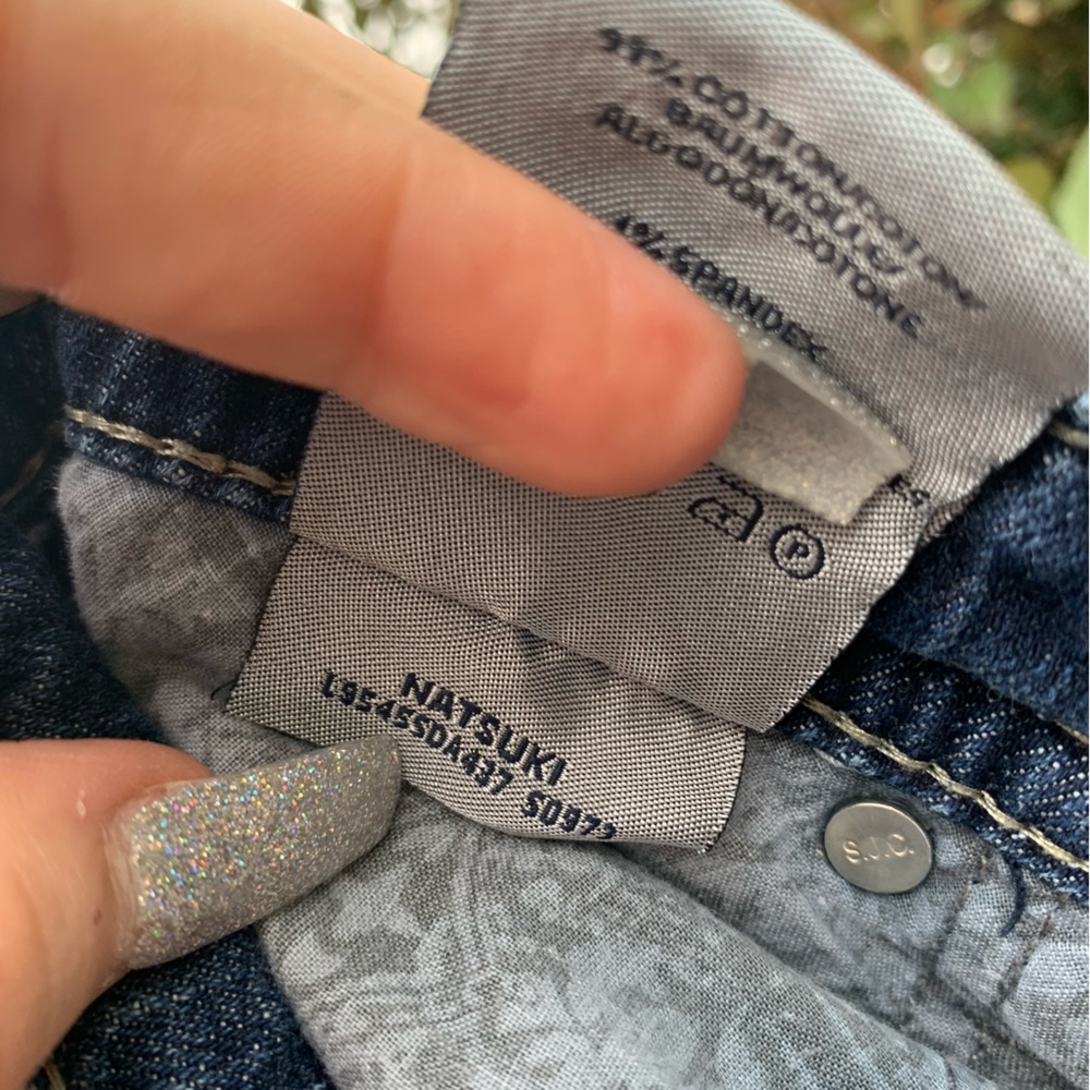 SILVER Natsuki Boot Stretch Jean Darkwash W27/L29 Comfy Denim Jeans RETAIL $85 - Picture 12 of 15